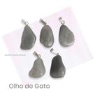 Pingente De Pedra Natural De Olho De Gato - Confiança Pingente De Pedra Natural De Olho De Gato - Confiança