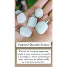 Pingente de Pedra Rolada ou Bruta Diversos Modelos - Cristal Natural