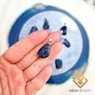 Pingente de Pedra Sodalita rolada cristal Natural