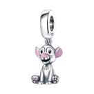 Pingente De Prata 925 DIY Para Mulheres, Joias Boutique Miniso Disney Leão Winnie O Poodle Elefante