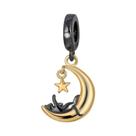 Pingente De Prata Esterlina 925 Com Tema De Gato E Cachorro Para Pulseira, Bracelete E Criação De