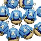Pingente de resina infantil (1 par)