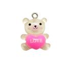 Pingente de resina infantil (1 par)