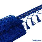 Pingente De Seda Tassel - Fita- Azul Royal - Nº: 207 C/20M- Nybc Pingente De Seda Tassel - Fita- Azul Royal - Nº: 207 C/20M- Nybc
