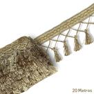 Pingente De Seda Tassel - Fita- Bege Escuro - Nº: 298 C/20M- Nybc Pingente De Seda Tassel - Fita- Bege Escuro - Nº: 298 C/20M- Nybc