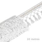 Pingente De Seda Tassel - Fita- Branco - Nº: 101 C/20M- Nybc Pingente De Seda Tassel - Fita- Branco - Nº: 101 C/20M- Nybc