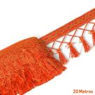 Pingente De Seda Tassel - Fita- Laranja - Nº: 523 C/20M- Nybc Pingente De Seda Tassel - Fita- Laranja - Nº: 523 C/20M- Nybc