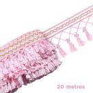 Pingente De Seda Tassel - Fita- Rosa Claro - Nº: 133 C/20M- Nybc Pingente De Seda Tassel - Fita- Rosa Claro - Nº: 133 C/20M- Nybc