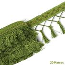 Pingente De Seda Tassel - Fita- Verde Oliva - Nº: 254 C/20M- Nybc Pingente De Seda Tassel - Fita- Verde Oliva - Nº: 254 C/20M- Nybc