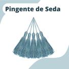 Pingente De Seda Tassel - Franja - Azul Hortênsia - Com 50 Unidades - Nybc Pingente De Seda Tassel - Franja - Azul Hortênsia - Com 50 Unidades - Nybc