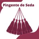 Pingente De Seda Tassel - Franja - Beterraba - Com 20 Unidades - Nybc