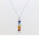 Pingente de selenita e chakras