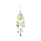 Pingente De Sino Dos Ventos Estrela E Lua, Decoração De Jardim, Apanhador De Sol, Artesanato