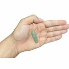 PINGENTE DIFUSOR MINI PONTA QUARTZO VERDE (3 a 5)cm - SEM METAL