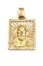 Pingente em Ouro 18 K Face de Cristo . Pingente em Ouro 18 K Face de Cristo .