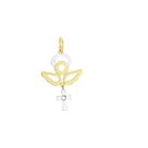 Pingente em Ouro 18K Anjo com Brilhante - AU3027