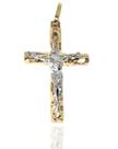 Pingente em Ouro 18K Crucifixo com Cristo 3,0 Cm Pingente em Ouro 18K Crucifixo com Cristo 3,0 Cm