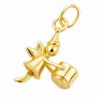 Pingente em Ouro 18K Fada do Dente - Joia Personalizada e Encantadora