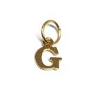 Pingente em Ouro 18K Inicial mini