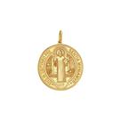 Pingente em Ouro 18K Medalha São Bento - AU2130 Pingente em Ouro 18K Medalha São Bento - AU2130