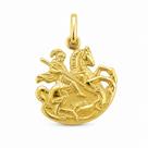 Pingente em Ouro 18k São Jorge Oco - Joia Exclusiva Pingente em Ouro 18k São Jorge Oco - Joia Exclusiva