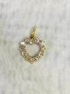 Pingente Em Ouro Amarelo 18k Peso: 2,79gr