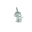 Pingente em Prata 925 Gato Envelhecido - Joia Exclusiva