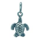 Pingente em Prata 925 Tartaruga Envelhecida - Joia Exclusiva