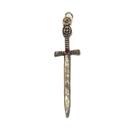 Pingente Espada Medieval - Amuleto de Coragem e Justiça