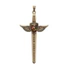Pingente Espada São Miguel Arcanjo 7,8 Com folheto AR8700