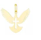 Pingente Espirito Santo Ouro 18 Kilates 1.00 Gramas 12 mm Pingente Espirito Santo Ouro 18 Kilates 1.00 Gramas 12 mm