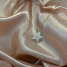 Pingente estrela c/ strass- quartzo branco Pingente estrela c/ strass- quartzo branco