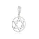 Pingente Estrela De Davi Alto Relevo Prata 925 Kl Pingente Estrela De Davi Alto Relevo Prata 925 Kl