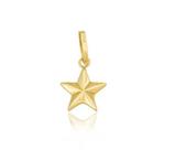 Pingente Estrela em Ouro Amarelo