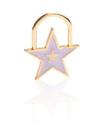 Pingente Estrela Folheado a Ouro Resinado