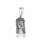 Pingente Face De Cristo Grande Prata 925 Kl