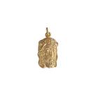 Pingente Face De Cristo Ouro 18k Masculino Diamantada 2,7cm