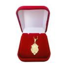 Pingente Feminino Nossa Senhora das Graças Folheada a Ouro 18k