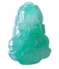 Pingente Feng Shui Import Jade Kuan Yin 2,5-4 cm