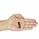 PINGENTE FIGA QUARTZO VERMELHO - (2,5 a 4)cm - BANHO DE OURO