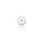 Pingente flor esmaltada para pulseira esteira kids - aço - 1 cm - 1 g Pingente flor esmaltada para pulseira esteira kids - aço - 1 cm - 1 g