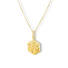 Pingente Flor Rosa semijoia banhado ouro 18k Pingente Flor Rosa semijoia banhado ouro 18k