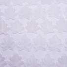 Pingente Folha Acrílico Branco Fosco Transparente 24x26mm 100pçs 80g