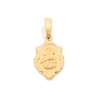 Pingente folheado a ouro medalha São jorge 540511 Rommanel