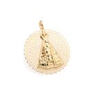Pingente folheado a ouro nossa 541712 Rommanel