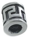Pingente Forma Berloque Egípcio Flor Mini Prata 925 J24355