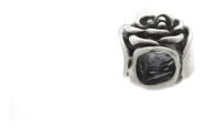 Pingente Forma Berloque Egípcio Flor Mini Prata 925 J24355