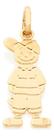 Pingente Formato Menino, Med. 1,9 Cm Rommanel 540860