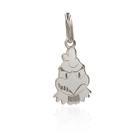 Pingente galo doido - 1cm prata 925 Pingente galo doido - 1cm prata 925