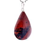 Pingente Gota Pedra Obsidiana Mahogany Castoação Prata 950 - Joia de Atacado Pingente Gota Pedra Obsidiana Mahogany Castoação Prata 950 - Joia de Atacado